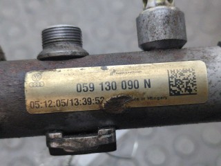 Рампа (рейка) топливная, ориг. номер 059130089AB, 059130090AG, Audi A4 2000-2006