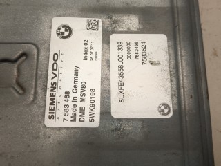 Блок управления двигателем, ориг. номер 5WK90198, 7583468, 12147583468, BMW X5 E70 2006-2010
