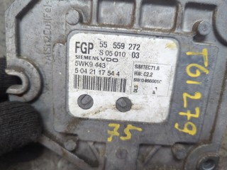 Блок управления двигателем, ориг. номер 55559272, Opel Astra 1998-2009