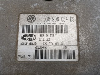 Блок управления двигателем, ориг. номер 036906034DS, Seat Leon 1999-2005