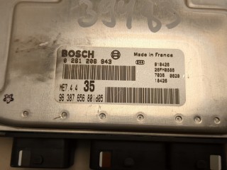 Блок управления двигателем, ориг. номер 9638765680, Peugeot 307 2001-2005
