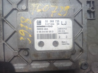 Блок управления двигателем, ориг. номер 55568735, Opel Astra 2006-2014