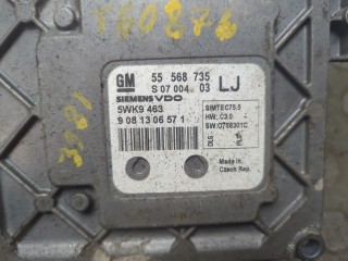 Блок управления двигателем, ориг. номер 55568735, Opel Astra 1998-2009