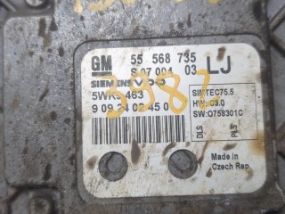 Блок управления двигателем, ориг. номер 55568735, Opel Astra 2006-2014