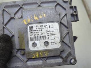Блок управления двигателем, ориг. номер 55568735, Opel Astra 1998-2009