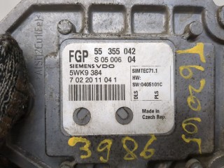 Блок управления двигателем, ориг. номер 55355042, Opel Tigra 2004-2009