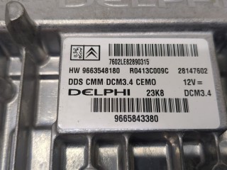 Блок управления двигателем, ориг. номер 9665843380, Citroen C5 2004-2008