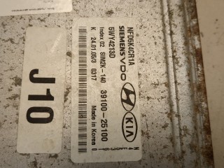 Блок управления двигателем, ориг. номер 5WY4213D, Hyundai Sonata 5 NF 2004-2008