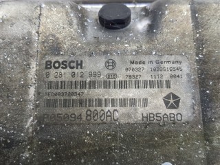 Блок управления двигателем, ориг. номер 0281012999, 05094800AC, Chrysler Voyager 2004-2008