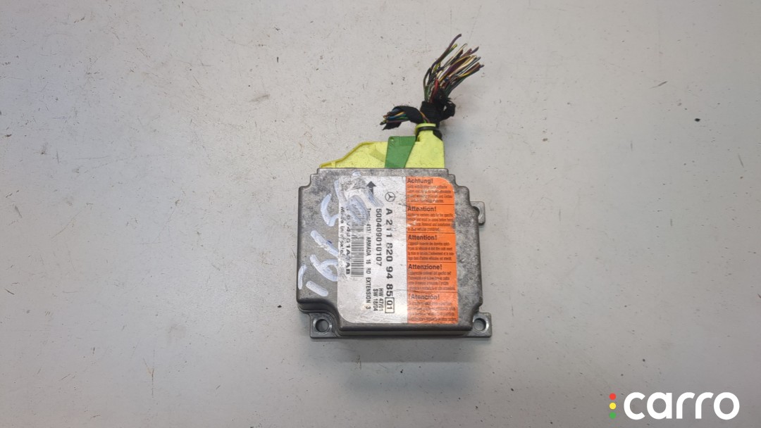 Блок управления подушками безопасности Mercedes E-Класс 2002-2006, A2118209485, фото 1