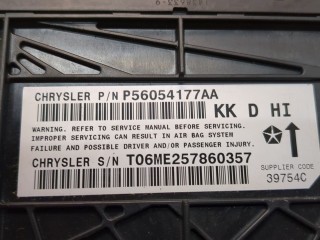 Блок управления подушками безопасности, ориг. номер 56054177AA, Jeep Liberty 2007-2012