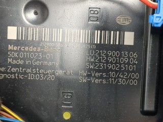 Блок управления SAM, Mercedes E W212 2009-2013