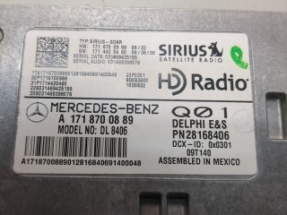 Блок управления радиоприемником, ориг. номер A1718700889, Mercedes GLK X204 2008-2012