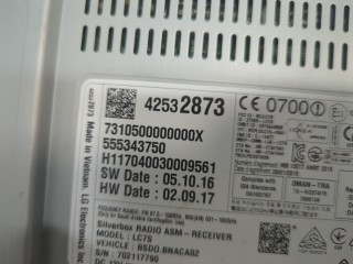 Блок управления радиоприемником, ориг. номер 42532873, Chevrolet Equinox 2017-2021