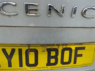 Обшивка крышки (двери) багажника, Renault Scenic 2009-2012