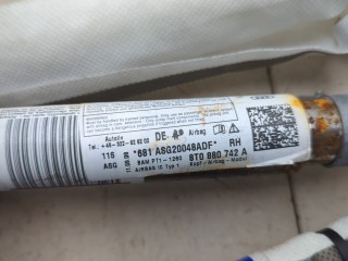 Подушка безопасности боковая (шторка) правая, ориг. номер 8T0880742A, Audi A5 2007-2011