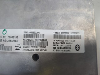 Блок управления Bluetooth, ориг. номер 22842168, Chevrolet Volt 2010-2015