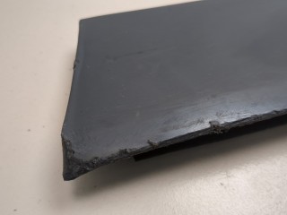 Молдинг двери правое переднее, ориг. номер 8E0853954, Audi A4 2000-2006