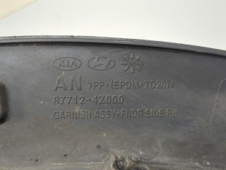 Молдинг крыла правое переднее, ориг. номер 877124Z000, Hyundai Santa Fe 2012-2016