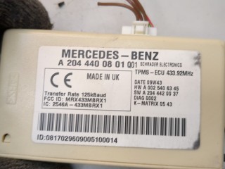 Блок контроля давления в шинах, ориг. номер A2044400801, Mercedes GLK X204 2008-2012
