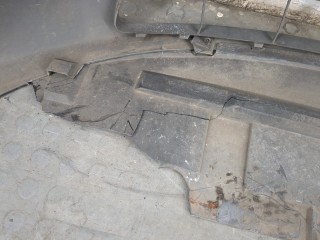 Бампер передний, ориг. номер 1351545, 4M51A17906CAZJAC, Ford Focus 2004-2008