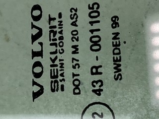 Стекло боковой двери левое заднее, ориг. номер 30674314, Volvo S80 1998-2003
