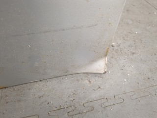 Стекло боковой двери левое переднее, Citroen C8 2002-2008