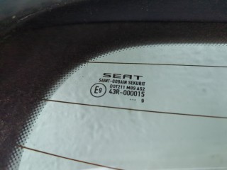 Крышка (дверь) багажника, ориг. номер 6J3827024, Seat Ibiza 2008-2012