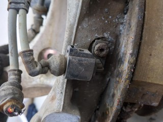 Ступица (кулак, цапфа) левая задняя, ориг. номер 7P0505435B, 7P0501655A, Volkswagen Touareg 2014-2018