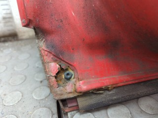 Стекло боковой двери правое заднее, ориг. номер 4F9845206, Audi A6 2004-2008