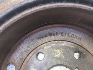 Диск тормозной задний, Subaru Tribeca 2007-2014