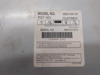 Магнитола, ориг. номер 86201XA17A, Subaru Tribeca 2007-2014