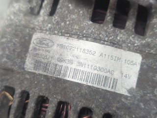 Генератор, ориг. номер 1708472, Ford Focus 2001-2005