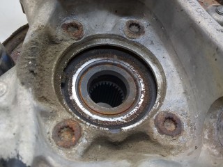 Ступица (кулак, цапфа) правая задняя, ориг. номер 7P0505436B, 7P0501655A, Volkswagen Touareg 2014-2018