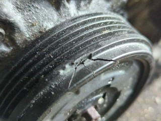 Насос гидроусилителя руля (ГУР), ориг. номер 32416766190, 6766190, BMW 5 серия 2000-2004