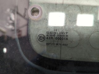 Стекло кузовное боковое левое заднее, Citroen Berlingo 2004-2013