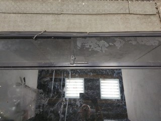 Стекло кузовное боковое правое заднее, Mercedes Sprinter 2000-2006
