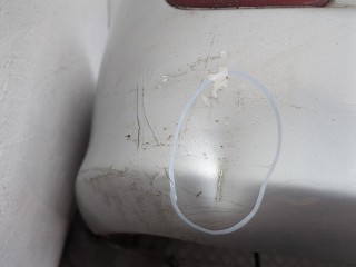 Бампер задний, Toyota Previa 2003-2006
