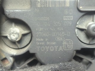Генератор, ориг. номер 270600D140, Toyota Corolla 2002-2007