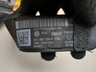 Ремень безопасности правый передний, Volkswagen Passat 2011-2015