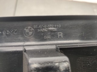 Накладка на порог правая задняя, ориг. номер 51478402110, 8402110, BMW X5 E53 2003-2006