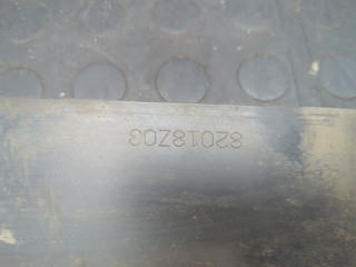 Накладка на порог левая задняя, Peugeot 3008 2009-2013