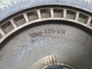 Маховик, ориг. номер 96MM6375A1H, 1338922, Ford Fiesta 2008-2013