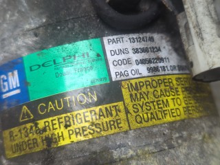 Компрессор кондиционера, ориг. номер 13124749, 13286083, Opel Astra 1998-2009