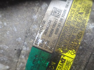 Компрессор кондиционера, Opel Zafira B 2005-2008