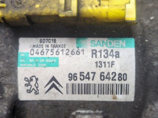Компрессор кондиционера, ориг. номер 9800840380, 6453WW, Peugeot 407 2004-2008