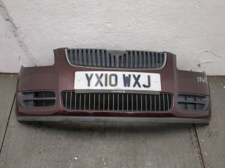 Бампер передний Skoda Fabia 2007-2010