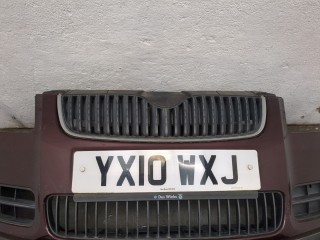 Бампер передний, Skoda Fabia 2007-2010