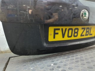 Крышка (дверь) багажника, ориг. номер 5J9827025J, Skoda Fabia 2007-2010