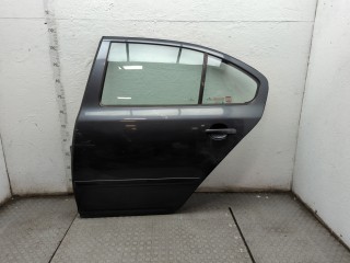Замок двери левый задний, Skoda Octavia 2000-2011